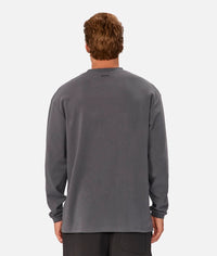 The Newport L/S Tee in Slate