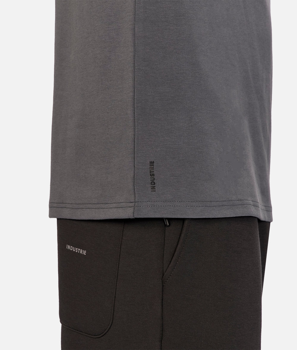 The Newport L/S Tee in Slate