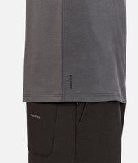 The Newport L/S Tee in Slate