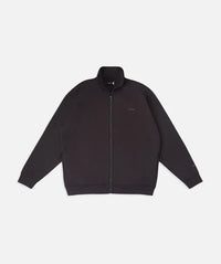 The Zip Thru Track Top - Obsidian
