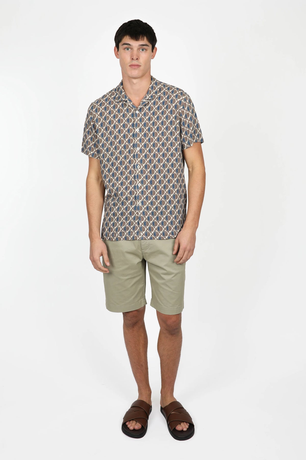 James Harper Short Sleeve Amalfi Shirt
