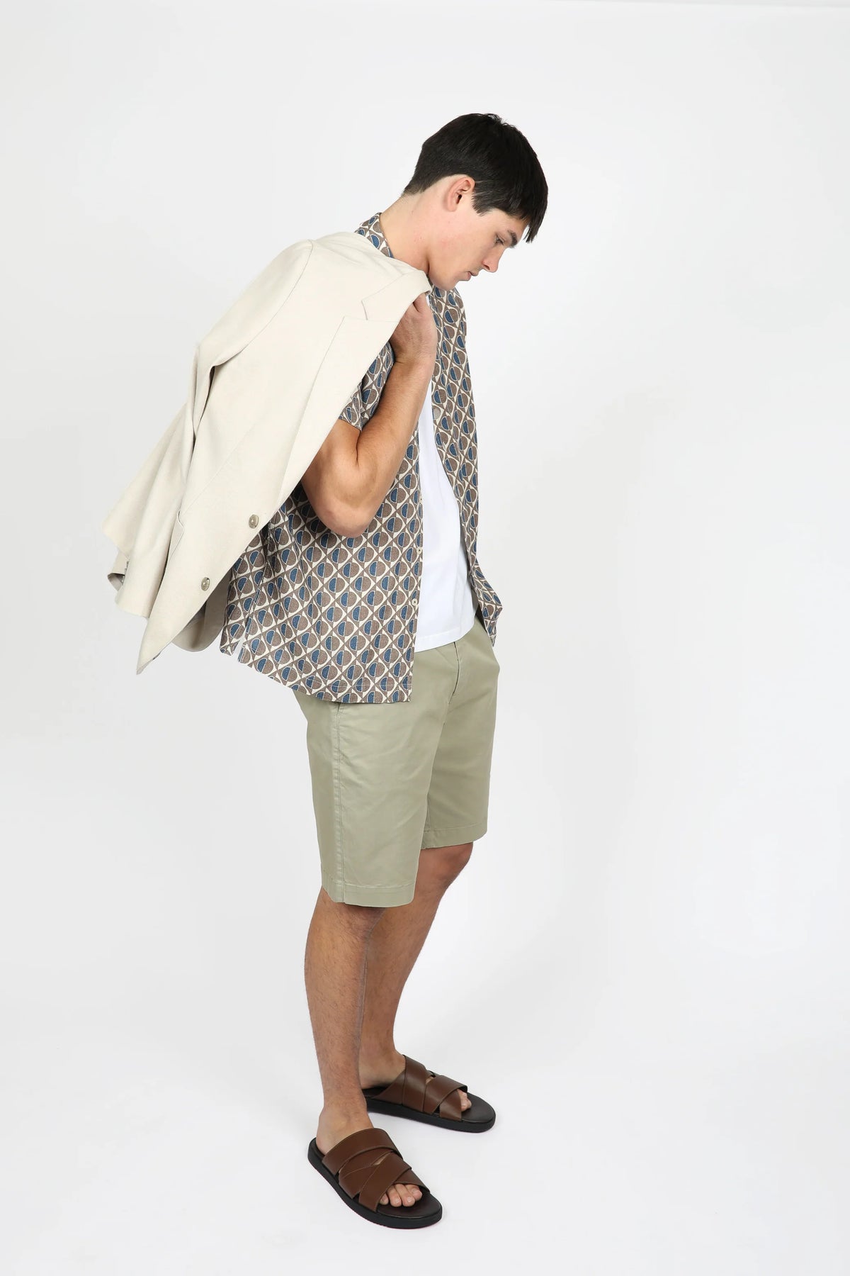 James Harper Short Sleeve Amalfi Shirt