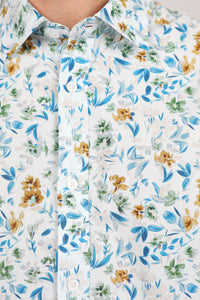 James Harper Long Sleeve Blossoms Shirt