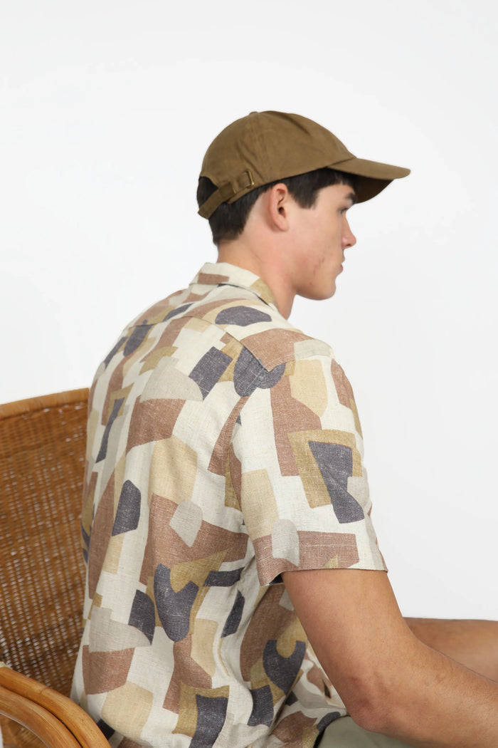 James Harper Short Sleeve Cuban Collar - Shapes