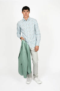 James Harper Long Sleeve Shirt - Floral