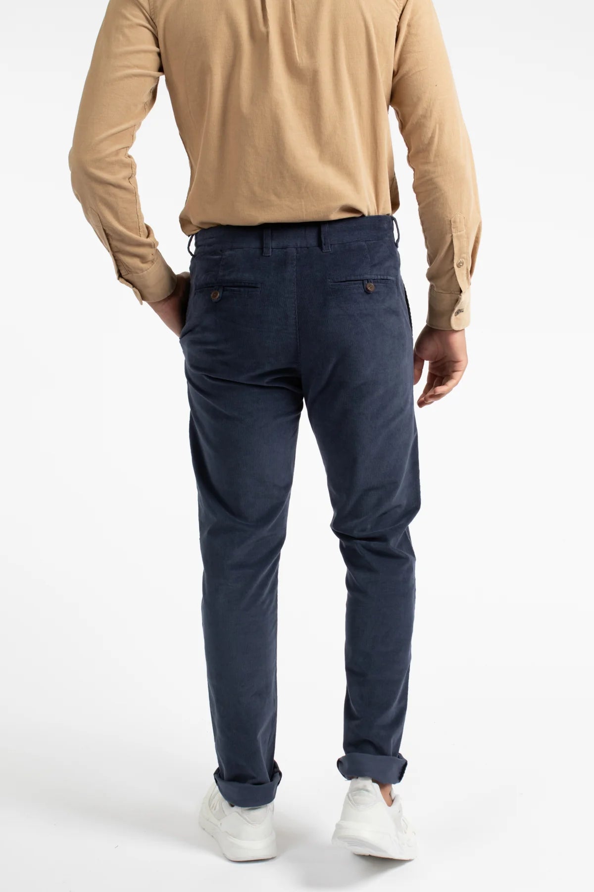 James Harper Navy Cords JHTR26 (fine)