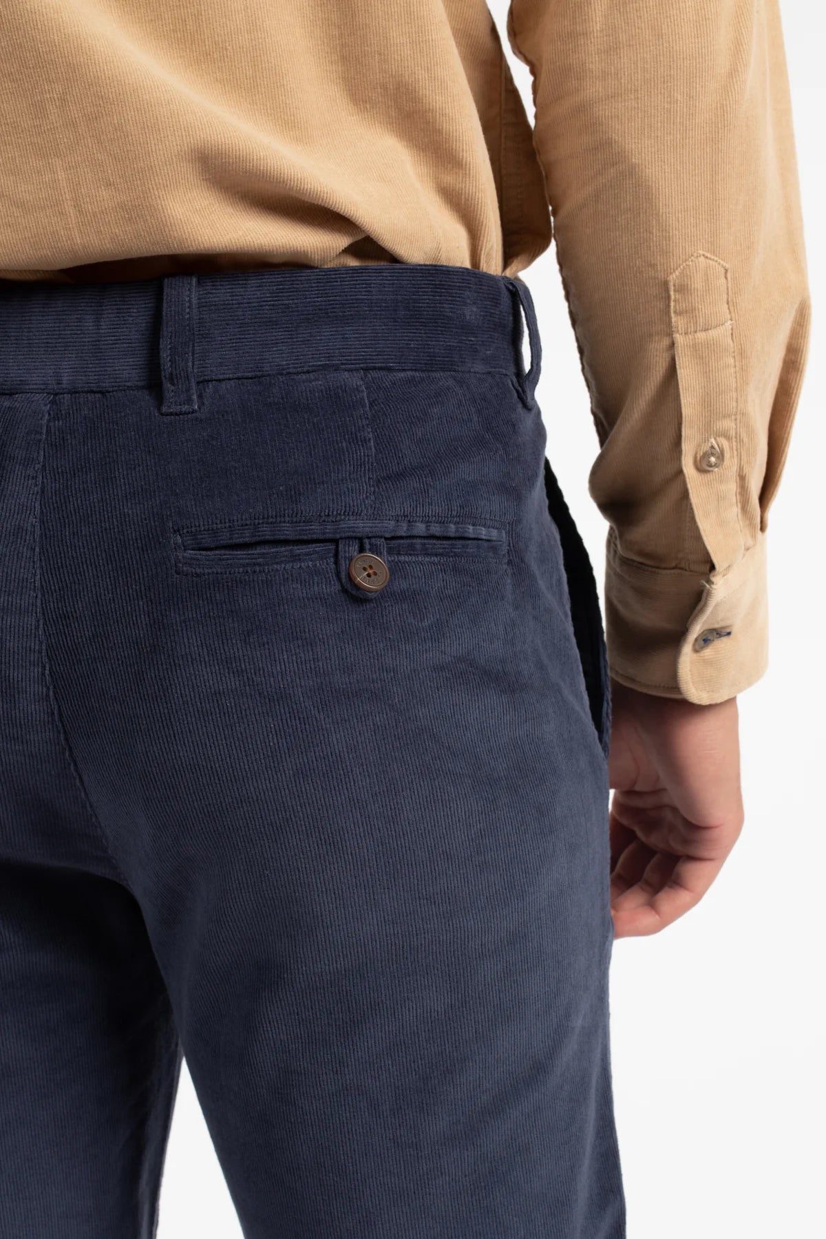 James Harper Navy Cords JHTR26 (fine)