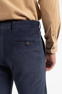 James Harper Navy Cords JHTR26 (fine)