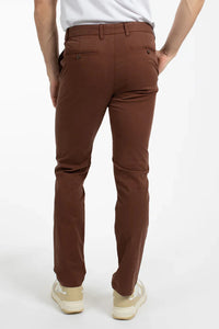 James Harper Stretch Cotton Chino - Sepia