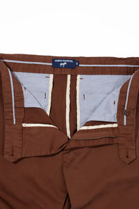 James Harper Stretch Cotton Chino - Sepia
