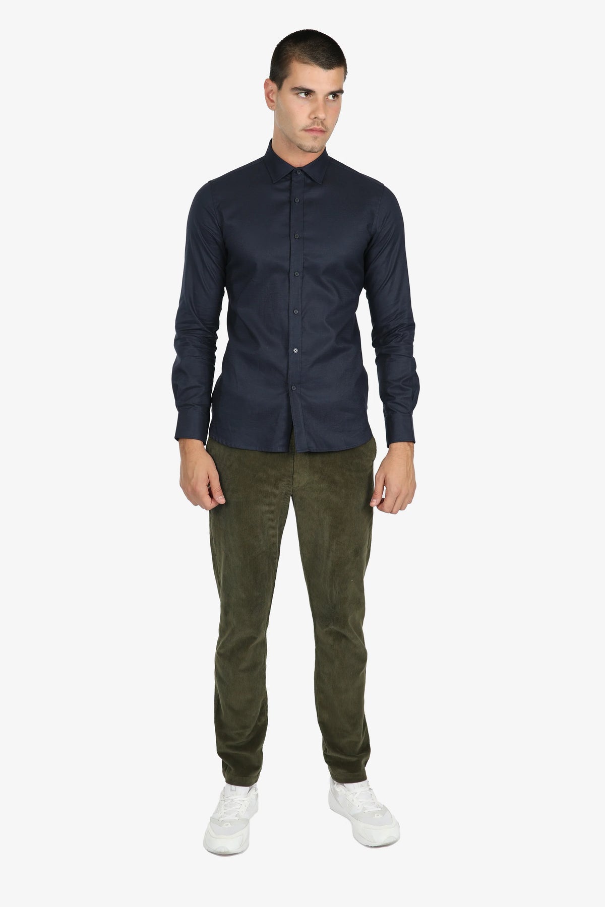 James Harper Olive Cords JHTR36