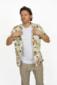 James Harper Short Sleeve Water Blooms