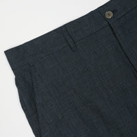 James Harper Navy Houndstooth Pants