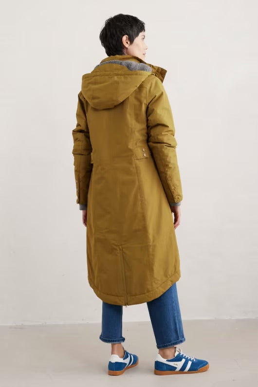Janelle Waterproof Coat - Oak