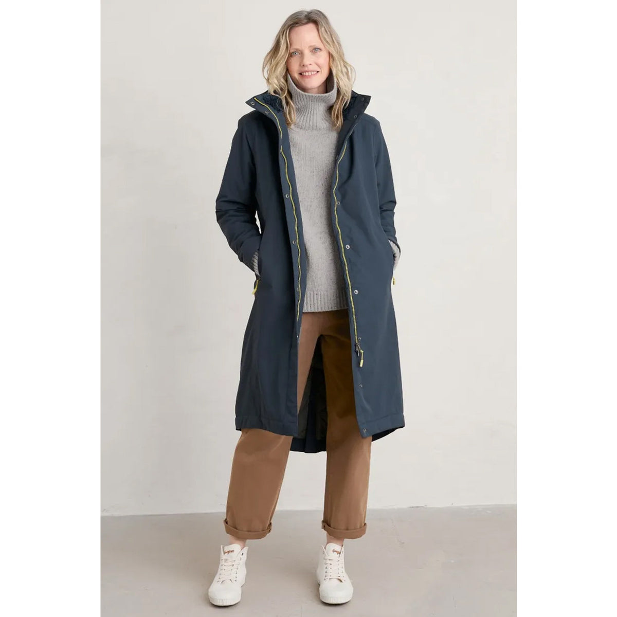 Janelle Waterproof Coat - Squid Ink