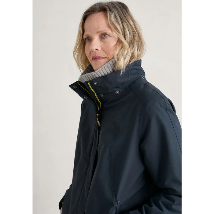 Janelle Waterproof Coat - Squid Ink