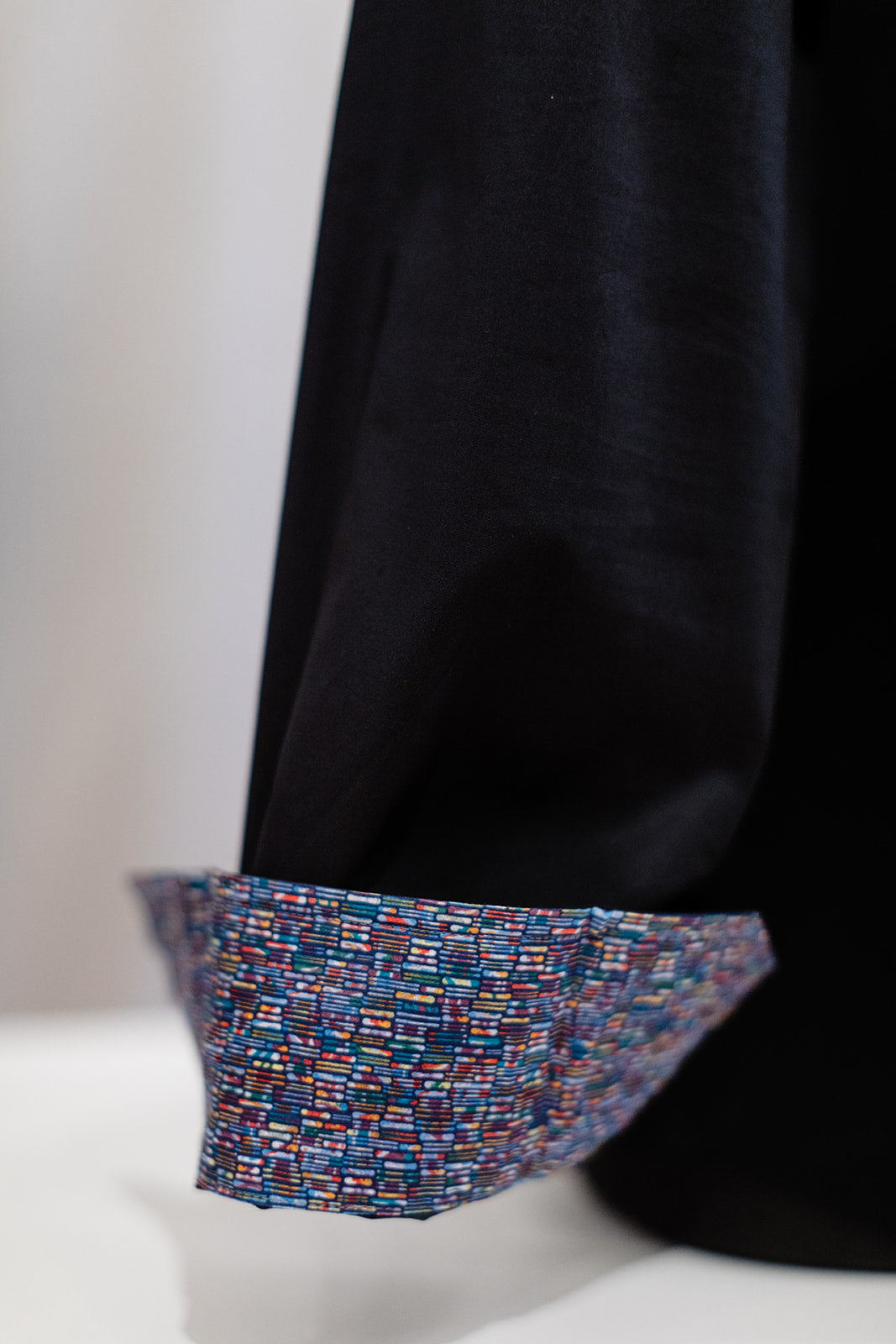 Men's Black Long Sleeve Shirt - Berlin