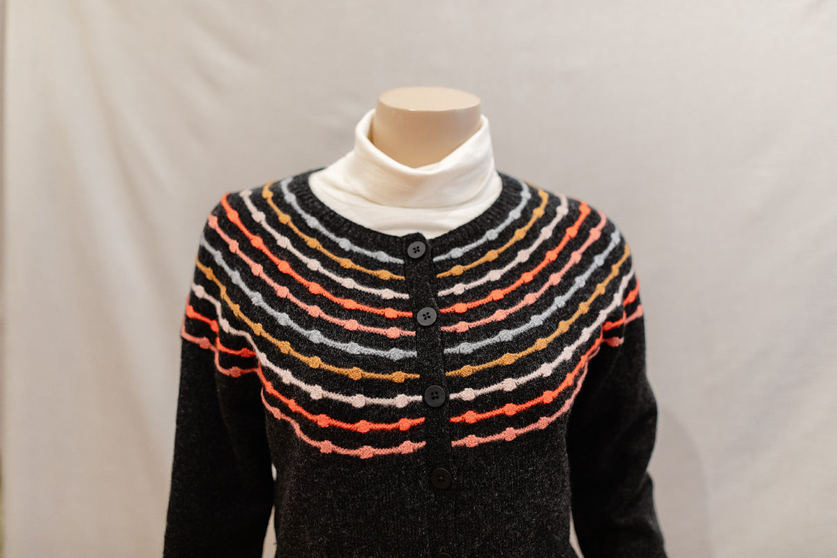 Mansted Cienna Abacus Yoke Lambswool Cardigan