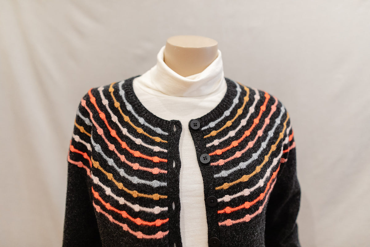 Mansted Cienna Abacus Yoke Lambswool Cardigan
