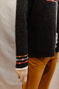 Mansted Cienna Abacus Yoke Lambswool Cardigan
