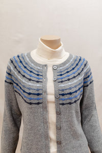 Mansted Cienna Abacus Yoke Lambswool Cardigan