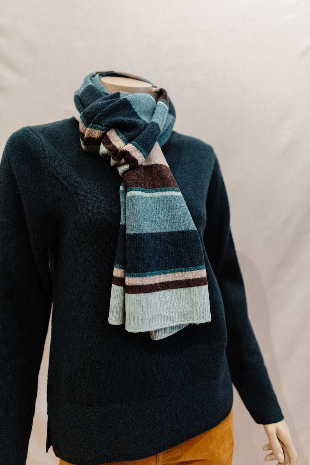 Mansted Fay - Lamb Stripe Scarf