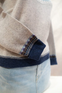 Eribe Alpine Short Sweater in Arctic