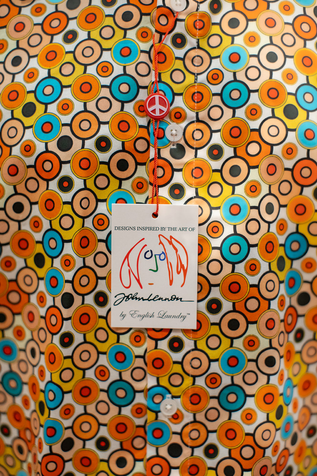 John Lennon Long Sleeve Shirt 'Smithy Bridge' in Multi