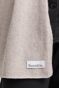 Toorallie Fine Wool Scarf in Cardamon, Light Oat and Sumak