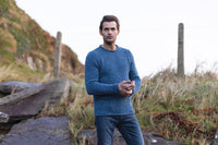 Fisherman out of Ireland Roll Edge Jumper (choice of colours)