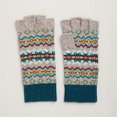 Mathey Mittens in Harlan Pink Grass Multi