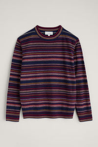 Seasalt Mens Notebook Jumper in Dizzard Acer