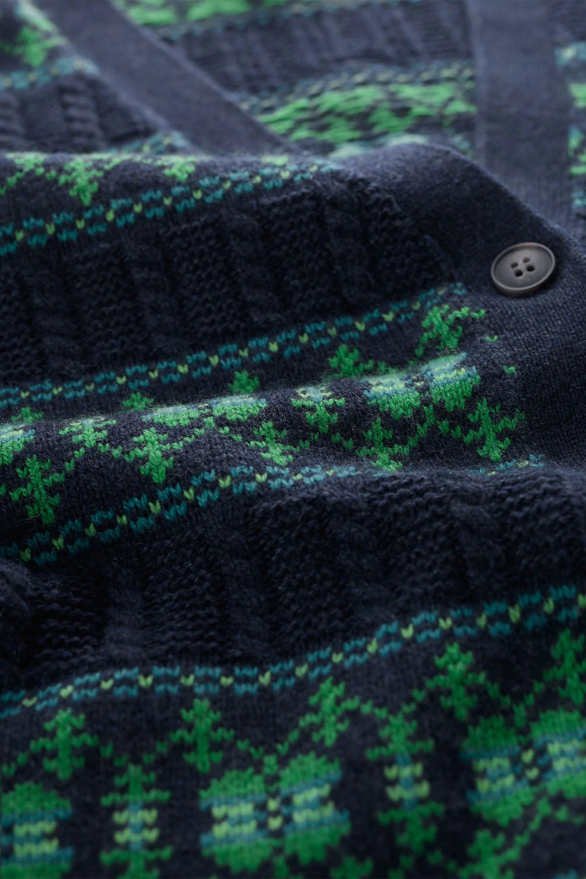 Partridge Vest in Porcelain Maritime Hedgerow