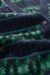 Partridge Vest in Porcelain Maritime Hedgerow
