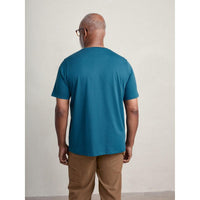 Seasalt Mens Midwatch T-Shirt Marazion Marsh - Ocean Drift