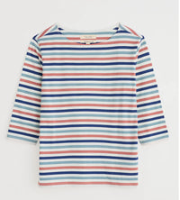 Seasalt Sailor Top in Tri Mini Cornish Chalk Rose Dew