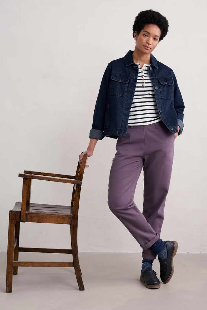 Seasalt Waterdance Trousers in Fig