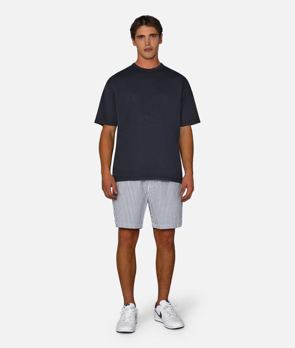 The New Southwest Short in Navy + White