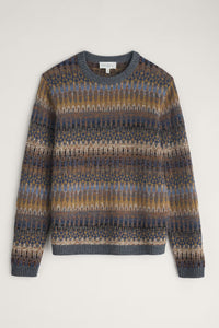 Seasalt Mens Sparrowhawk Jumper in Tumuli Multi