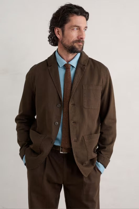 Seasalt Men's Men's Tollgate Jacket in Pepper