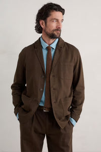 Seasalt Men's Men's Tollgate Jacket in Pepper