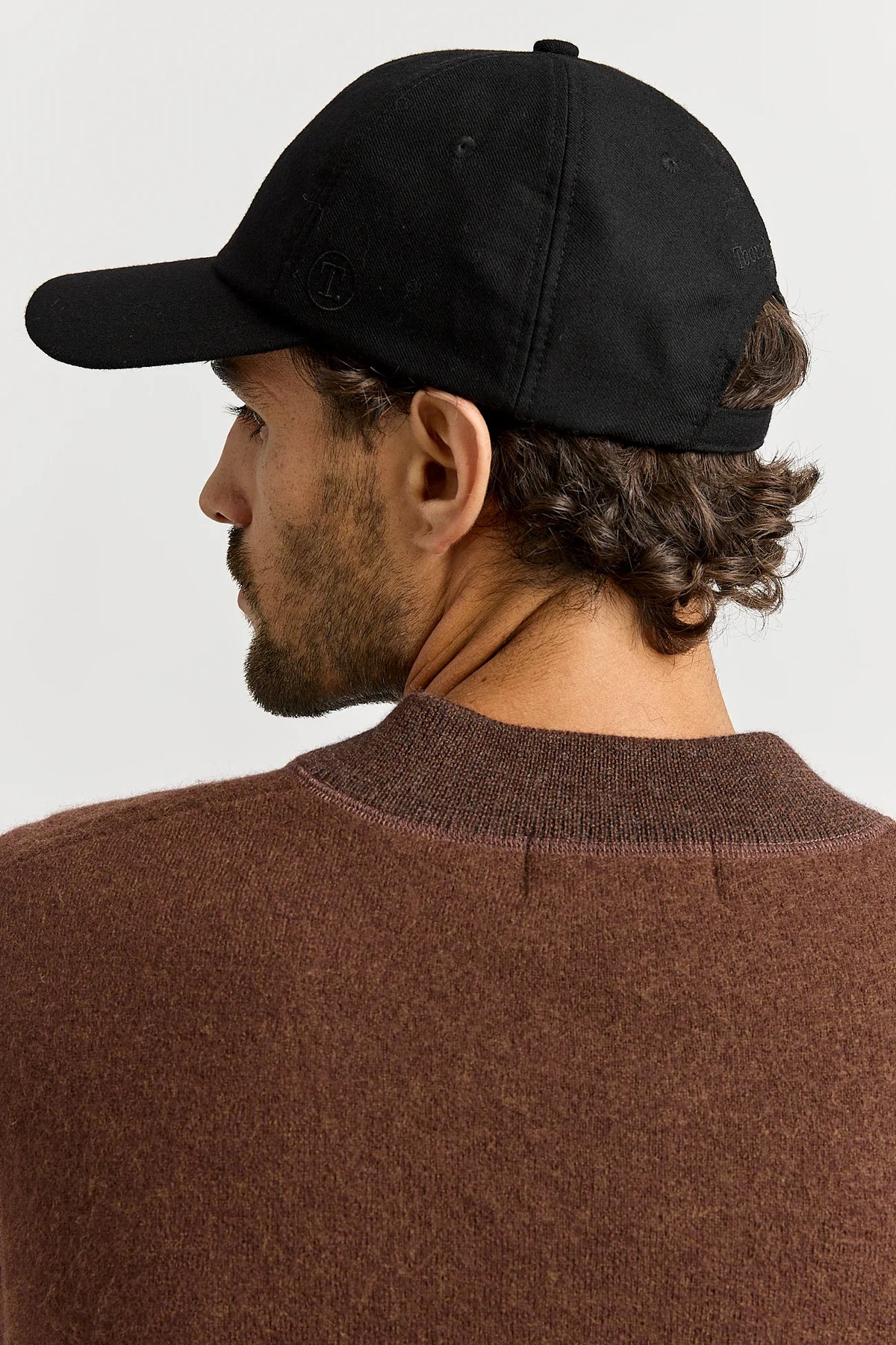 Toorallie Wool Cap - Black Embroidery