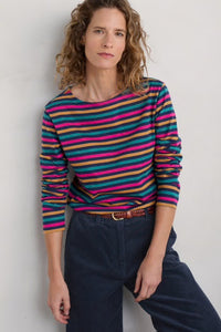 Seasalt Sailor Shirt - Tri Mini Cornish Maritime Coulis