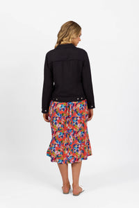 Vassalli Linen Jacket Navy 2026A