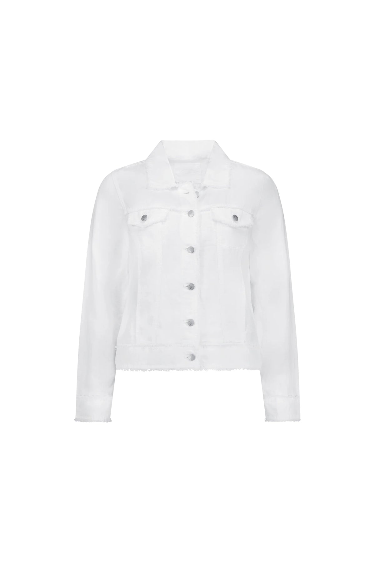 Vassalli Linen Jacket in White 2026A