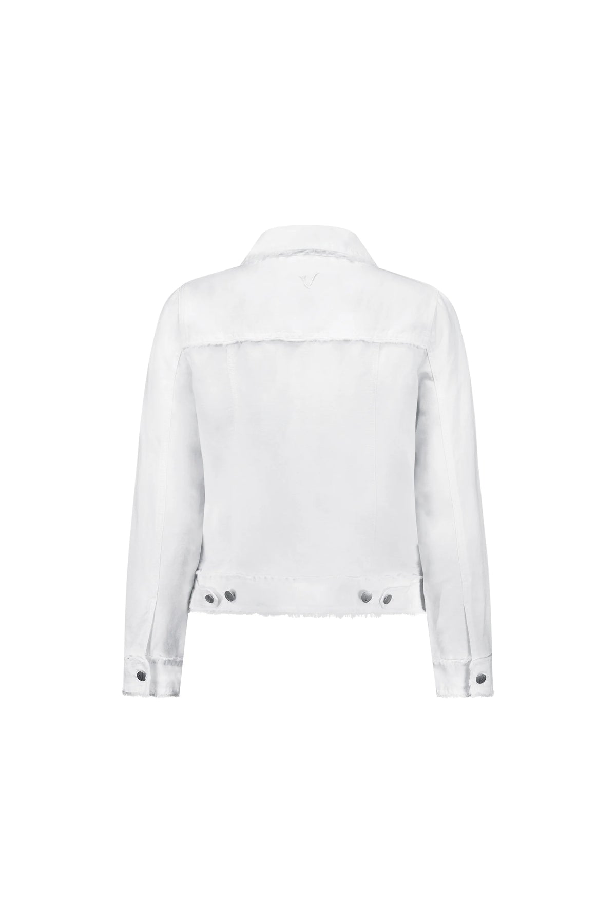 Vassalli Linen Jacket in White 2026A