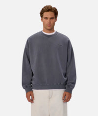 The New Del Sur Washed Sweater in Washed Cadet