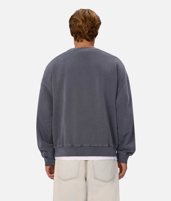 The New Del Sur Washed Sweater in Washed Cadet