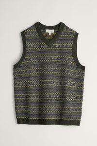 Seasalt Men's Walt Vest in Henge Woodland