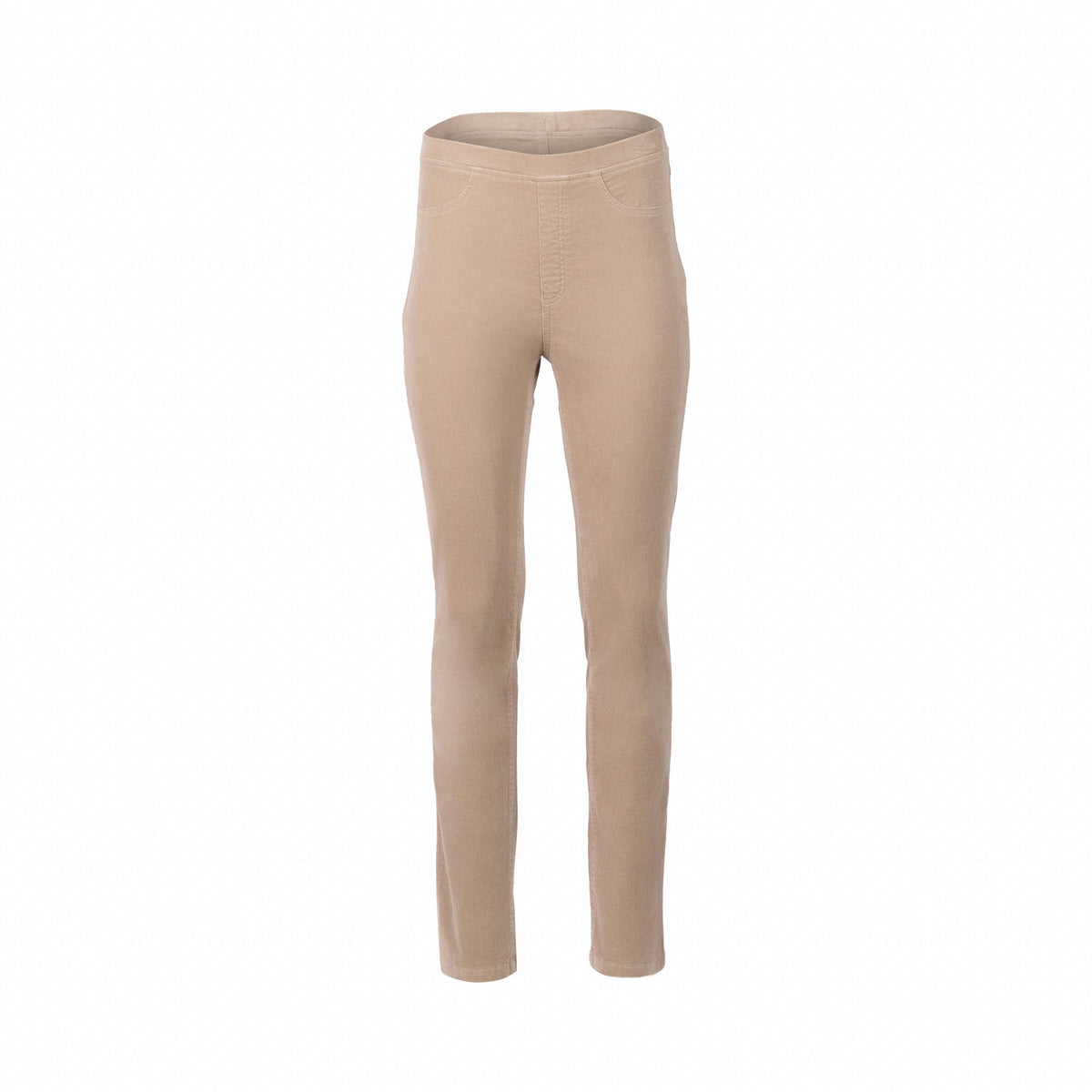 Vassalli 234M Slim Leg, Elastic Waist Cord Pants